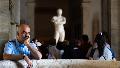 From the Rome gallery, this Vatican guard momentarily dozing always makes me smile. The yellow LI...