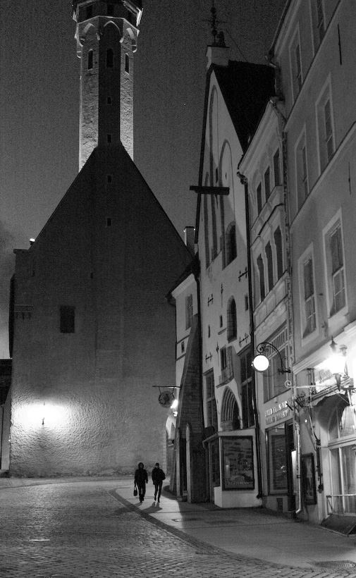 From the Tallinn gallery, the old town