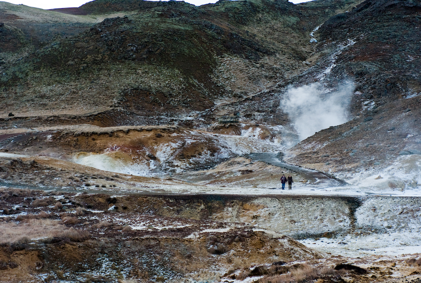Seltún hot springs, South West Iceland