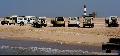 Guides' LandRovers at Walvis Bay