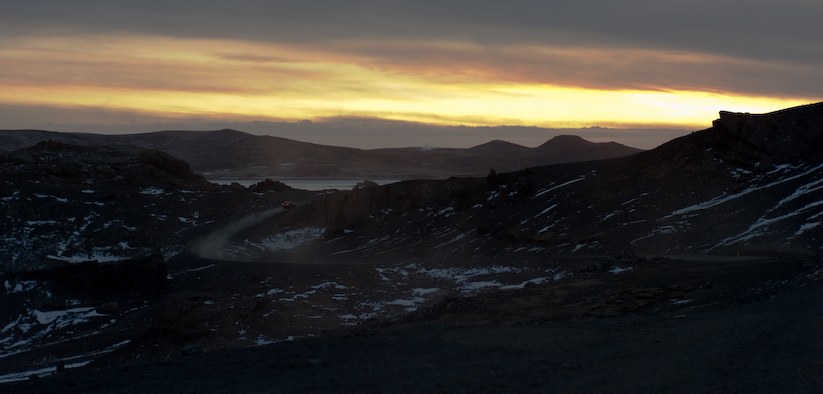 Lake Kleifarvatn - the largest lake on the Reykjanes peninsula, South West Iceland