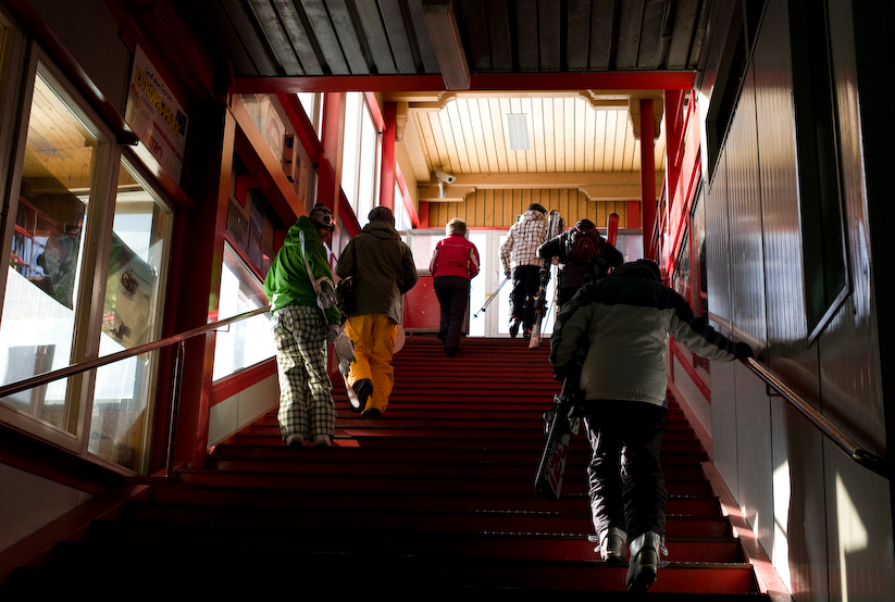 Funicular railway, Saas Fee