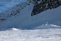 Snowboarders at the winter park, Saas Fee, Switzerland