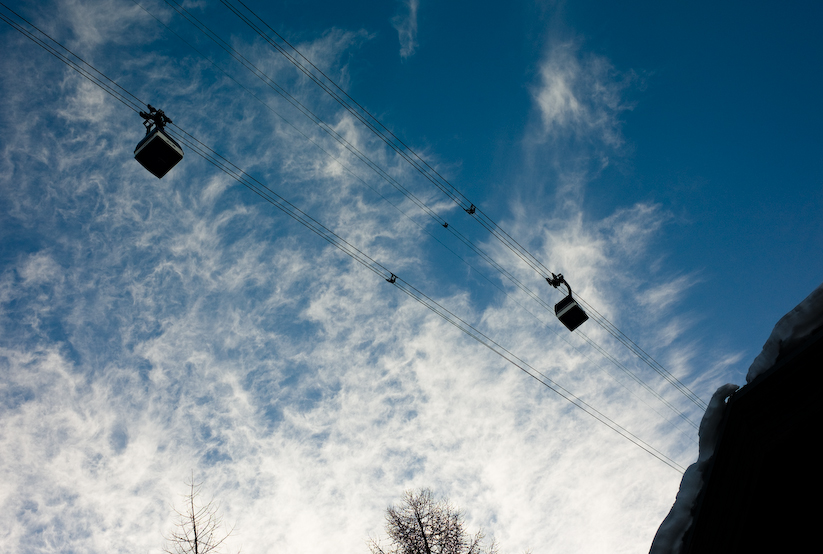 Planjen cable car, Saas Fee